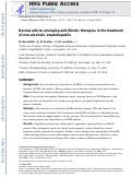 Cover page: Review article: emerging anti‐fibrotic therapies in the treatment of non‐alcoholic steatohepatitis