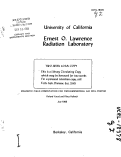 Cover page: MAGNETIC FIELD COMPUTATION FOR TWO-DIMENSIONAL AIR COIL SYSTEM