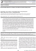 Cover page: Environmental Influences on Sleep in the California Teachers Study Cohort