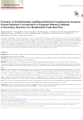 Cover page: Provision of Small-Quantity Lipid-Based Nutrient Supplements Increases Plasma Selenium Concentration in Pregnant Women in Malawi: A Secondary Outcome of a Randomized Controlled Trial