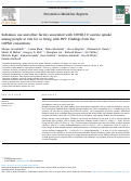 Cover page: Substance use and other factors associated with COVID-19 vaccine uptake among people at risk for or living with HIV: Findings from the C3PNO consortium