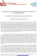 Cover page: Categorization of Emotional Facial Expressions in Humans with a History of  Non-suicidal Self-injury