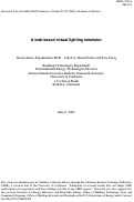Cover page: A web-based virtual lighting simulator
