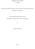 Cover page: Ethnic Armies and Public Trust: How the Ethnic Composition of African Militaries Affects Public Faith in the Institution