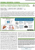 Cover page: Prevalence of Healthcare Barriers Among US Adults With Chronic Liver Disease Compared to Other Chronic Diseases.