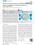 Cover page: Advances and Challenges in Milestoning Simulations for Drug-Target Kinetics.