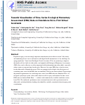 Cover page: Towards Visualization of Time-Series Ecological Momentary Assessment (EMA) Data on Standalone Voice-First Virtual Assistants.