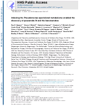 Cover page: Indexing the Pseudomonas specialized metabolome enabled the discovery of poaeamide B and the bananamides