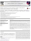 Cover page: Diabetes and male sex are key risk factor correlates of the extent of coronary artery calcification: A Euro-CCAD study