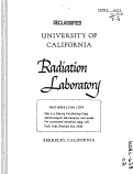 Cover page: The Heat of Formation of Thorium Tetrachloride