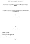 Cover page: Individualism-Collectivism Orientation in American Political Attitudes and Behavior