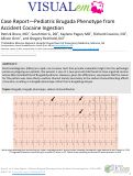 Cover page: Case Report – Pediatric Brugada Phenotype from accidental cocaine ingestion