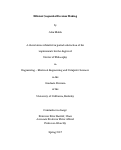 Cover page: Efficient Sequential Decision Making