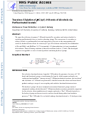 Cover page: Traceless Silylation of β‑C(sp3)–H Bonds of Alcohols via Perfluorinated Acetals
