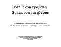 Cover page of Beniit kon xpejigan: Te libr ka didxza kon dixtil le’enin te rului’in dnumbr ('Benita con sus globos: Un libro escrito en zapoteco y español que enseña los números')