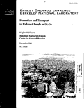 Cover page: Formation and transport in Hubbard bands in Ge:Cu