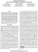 Cover page: Coloring Outside the Lines:Error Patterns in Children’s Acquisition of Color Terms