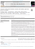 Cover page: Variation in tuberculosis treatment outcomes and treatment supervision practices in Uganda