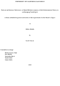 Cover page: Parkour and Intrinsic Motivation: A Mixed Methods Analysis of Self-Determination Theory in an Emerging Youth Sport