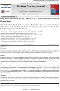 Cover page: Beta Blockade and Clinical Outcomes in Aneurysmal Subarachnoid Hemorrhage