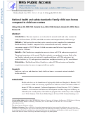 Cover page: National Health and Safety Standards: Family Child Care Homes Compared With Child Care Centers