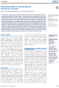 Cover page: Plant-Based Diets for Kidney Disease: A&nbsp;Guide for Clinicians