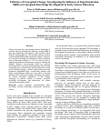 Cover page: Pathways of Conceptual Change: Investigating the Influence of Experimentation
Skills on Conceptual Knowledge Development in Early Science Education