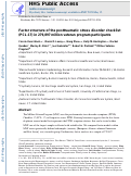 Cover page: Factor structure of the posttraumatic stress disorder checklist (PCL-17) in 279,897 million veteran program participants.