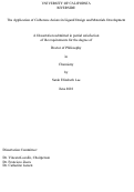 Cover page: The Application of Carborane Anions in Ligand Design and Materials Development