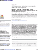 Cover page: SIRT5 is a proviral factor that interacts with SARS-CoV-2 Nsp14 protein