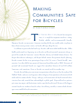 Cover page: Making Communities Safe for Bicycles