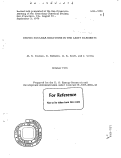 Cover page: EXOTIC NUCLEAR REACTIONS IN THE LIGHT ELEMENTS