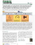 Cover page: Organophosphate and Organohalogen Flame-Retardant Exposure and Thyroid Hormone Disruption in a Cross-Sectional Study of Female Firefighters and Office Workers from San Francisco