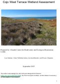 Cover page of Cojo West Terrace Wetland Assessment