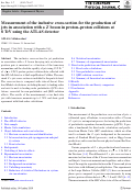 Cover page: Measurement of the inclusive cross-section for the production of jets in association with a Z boson in proton–proton collisions at 8 TeV using the ATLAS detector