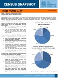 Cover page: Census Snapshot: New York City