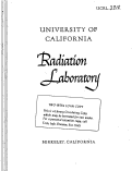 Cover page: ELECTRON PAIR-PRODUCTION CROSS SECTIONS AT 2.5-Bev