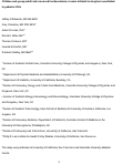 Cover page: Children and Young Adults Who Received Tracheostomies or Were Initiated on Long-Term Ventilation in PICUs*