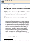 Cover page: VCP/p97 is essential for maturation of ubiquitin-containing autophagosomes and this function is impaired by mutations that cause IBMPFD