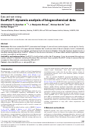 Cover page: EcoPLOT: dynamic analysis of biogeochemical data