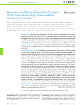 Cover page: Detection and Early Referral of Patients With Interstitial Lung Abnormalities An Expert Survey Initiative