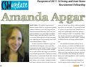 Cover page: Amanda Apgar: Recipient of 2011-12 Irving and Jean Stone Recruitment Fellowship