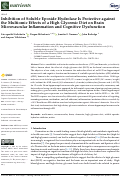 Cover page: Inhibition of Soluble Epoxide Hydrolase Is Protective against the Multiomic Effects of a High Glycemic Diet on Brain Microvascular Inflammation and Cognitive Dysfunction.