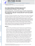 Cover page: Association between Cholesterol Exposure and Neuropathological Findings: The ACT Study