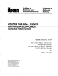 Cover page: Non-linear Budget Constraints and Consumer Demand: An Application to Public Programs for Residential Housing