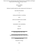 Cover page: Factors Associated with Integrating Clinical End-of-Life Care Simulations and Hospice Experiences in Pre-licensure Nursing Curricula