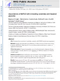 Cover page: Associations of NAFLD with circulating ceramides and impaired glycemia