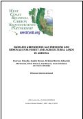 Cover page: Baseline greenhouse gas emissions and removals for forest and rangelands in Arizona