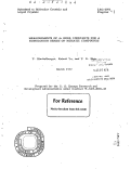 Cover page: MEASUREMENTS OF dc KERR CONSTANTS FOR A HOMOLOGOUS SERIES OF NEMATIC COMPOUNDS