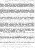 Cover page: An International Student's Perspective: Navigating Identities and Conducting Ethnographic Fieldwork in the U.S.